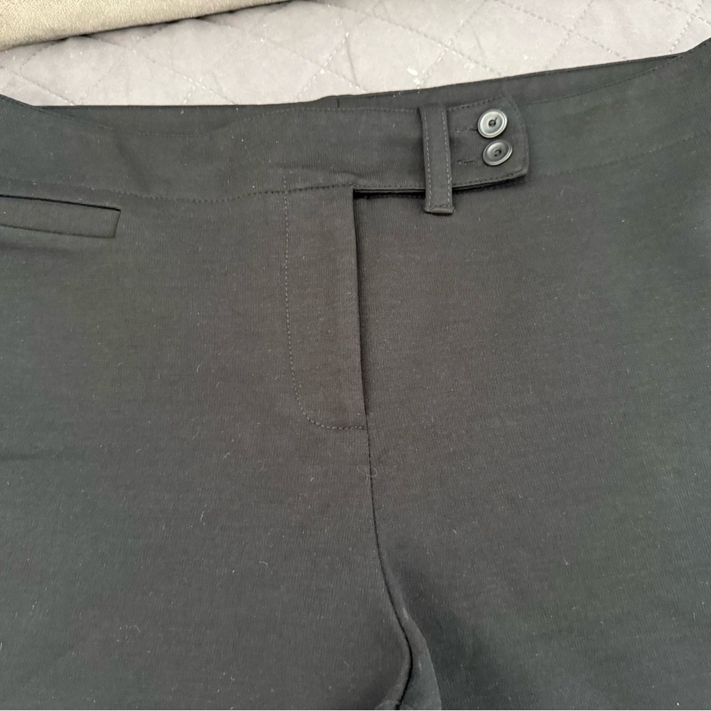 Black High-Waisted Pants